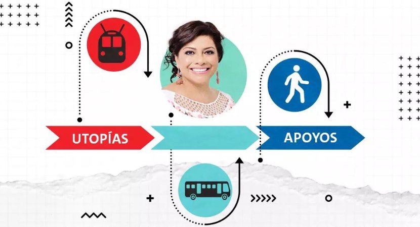 [Expansion Politica] Utopías, transporte público y apoyos: las propuestas de Clara Brugada para CDMX